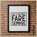 Ce la posso fare sempre