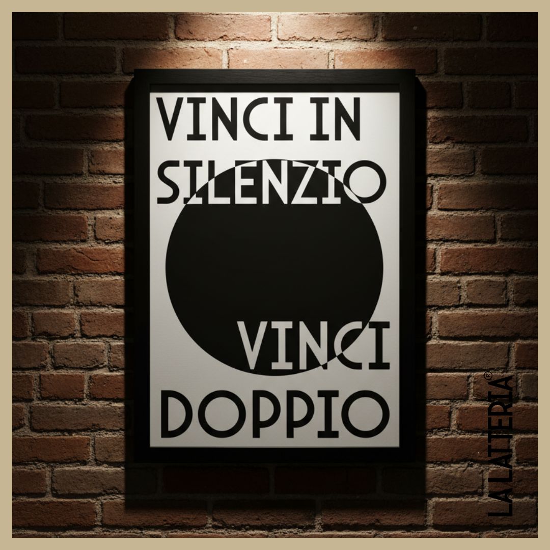 Vinci in silenzio, vinci doppio